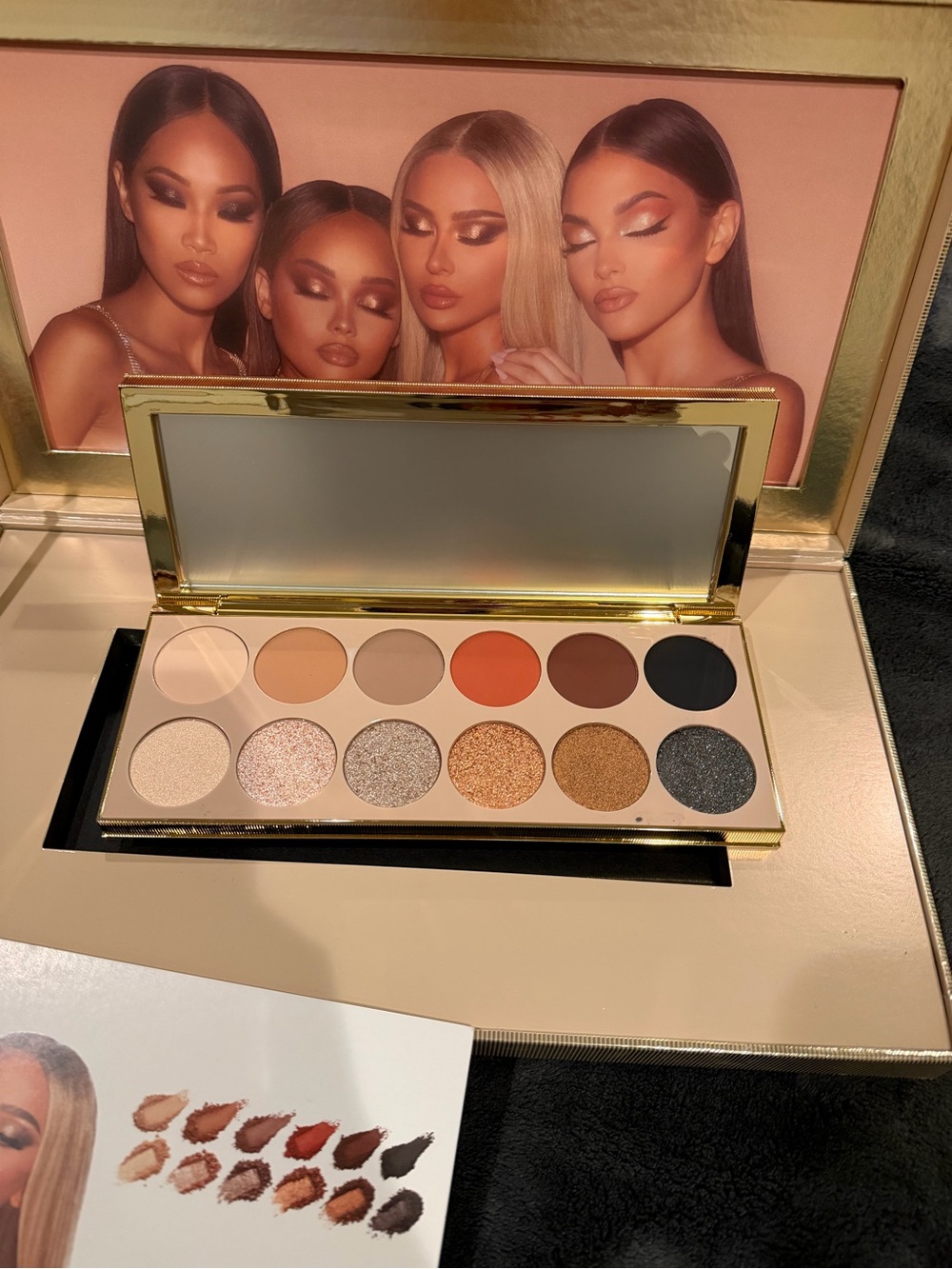 Vanity Makeup 12-Shade Warm-Neutral & Bronze Eyeshadow Palette